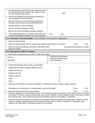 ADEQ Form 2A/2S Arizona Pollutant Discharge Elimination System Application - Arizona, Page 8