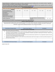 Ust Plan Review Form - Property Owner/Orphan Tank Closure - Arizona, Page 2