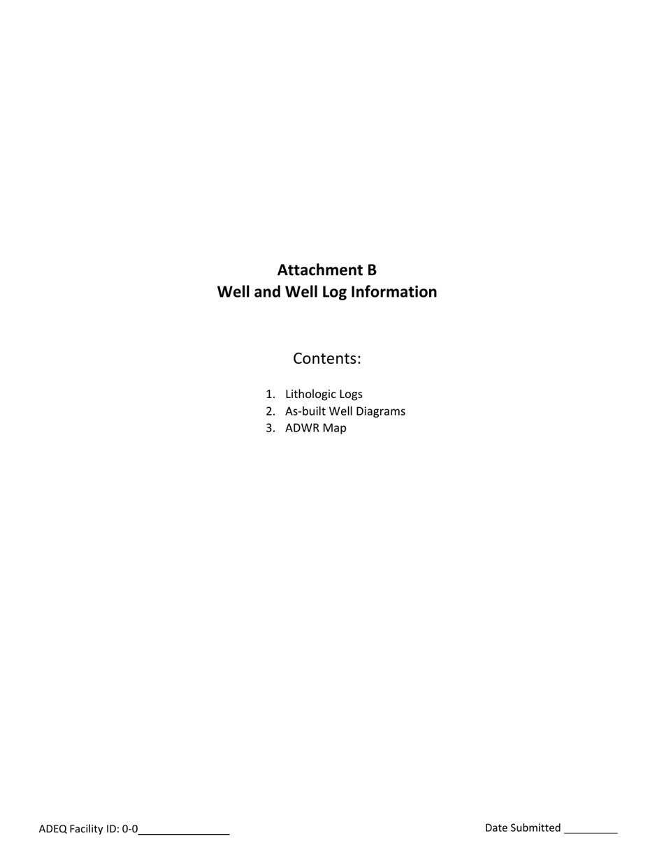 Site Characterization / Other Informational Report - Arizona, Page 7