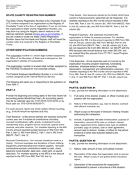 Form RRF-1 Annual Registration Renewal Fee Report to Attorney General of California - California, Page 4