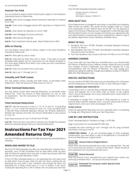 Instructions for Form PIT-RES Delaware Individual Resident Income Tax Return - Delaware, Page 12