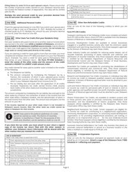 Instructions for Form PIT-NON Delaware Individual Non-resident Income Tax Return - Delaware, Page 9