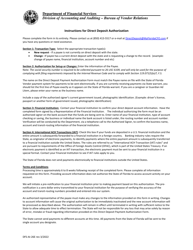 Form DFS-AI-26E Vendor Direct Deposit Authorization - Florida, Page 2
