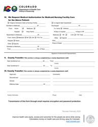 Status of Nursing Facility Care - Colorado, Page 2