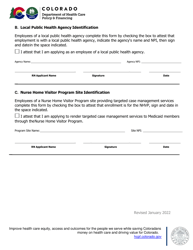 Supervision for Non-physician Practitioners (Registered Nurses Only) - Colorado, Page 2