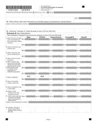 Form DR0100 Colorado Retail Sales Tax Return - Colorado, Page 7