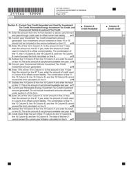 Form DR1366 Enterprise Zone Credit and Carryforward Schedule - Colorado, Page 4