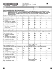 Form DR1366 Enterprise Zone Credit and Carryforward Schedule - Colorado, Page 5