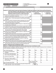 Form DR1366 Enterprise Zone Credit and Carryforward Schedule - Colorado, Page 7