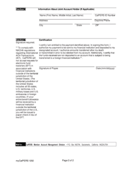 Form my|CalPERS-1202 Unclaimed Property Refund Application - California, Page 4