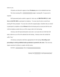Form RG-AC-508 Notice of Remote Hearing - Hawaii, Page 3