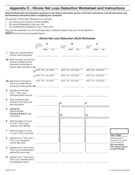 Instructions for Form IL-1120 Corporation Income and Replacement Tax Return - Illinois, Page 22
