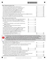 Form IL-1065 Partnership Replacement Tax Return - Illinois, Page 2