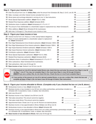 Form IL-1120-ST Small Business Corporation Replacement Tax Return - Illinois, Page 2