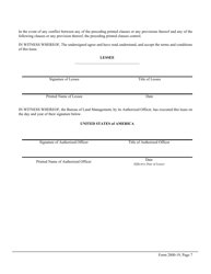 BLM Form 2800-19 Right-Of-Way Lease, Page 7
