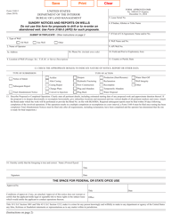 BLM Form 3160-5 Sundry Notices and Reports on Wells