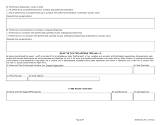 Form BoBS2832 Periodic Reporting - Illinois, Page 2