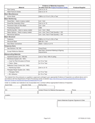 Form D7 PI0300 Materials Source List - Illinois, Page 6