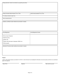 State Form 52954 Legitimate Use Application Checklist - Indiana, Page 2