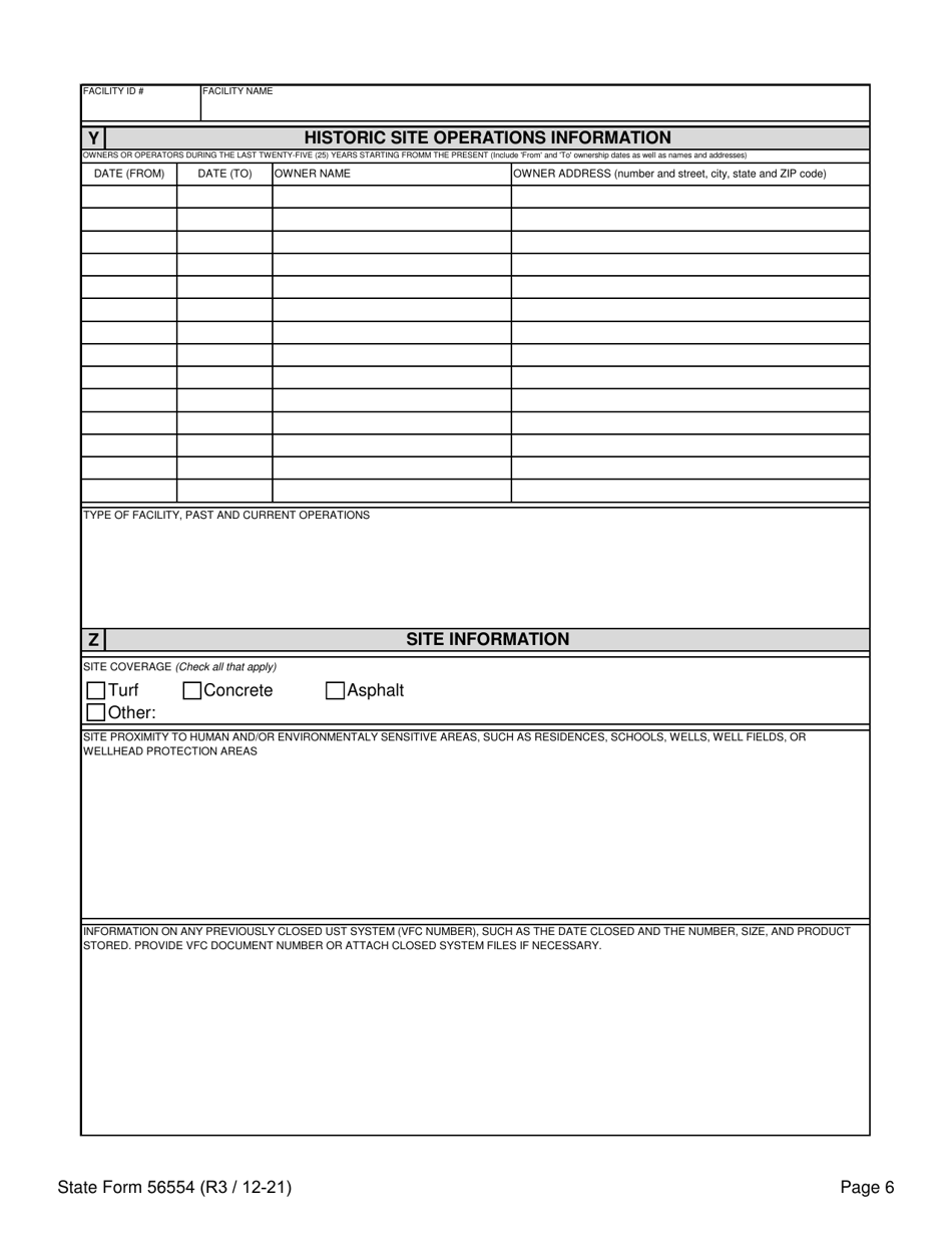 State Form 56554 Underground Storage Tank Systems Closure Report - Indiana, Page 9