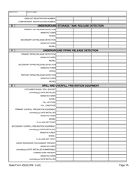 State Form 45223 Notification for Underground Storage Tank Systems - Indiana, Page 7