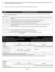 State Form 53475 Indiana Environmental Stewardship Program Annual Performance Report - Indiana, Page 4