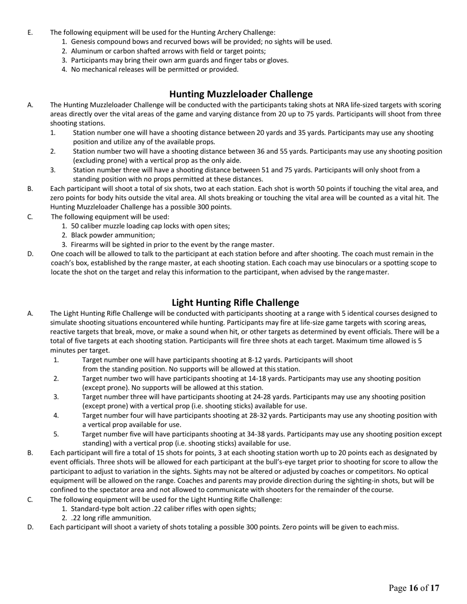 Iowa Youth Hunter Education Challenge - Iowa, Page 16