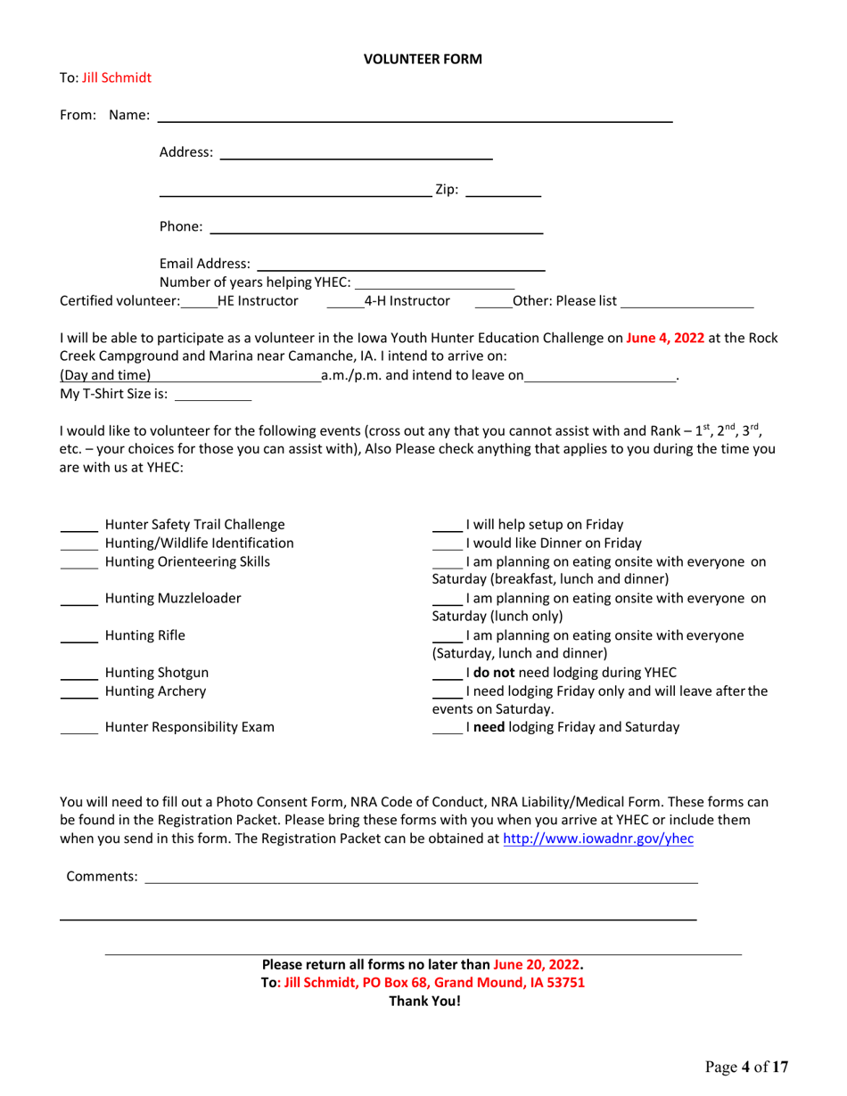 Iowa Youth Hunter Education Challenge - Iowa, Page 4