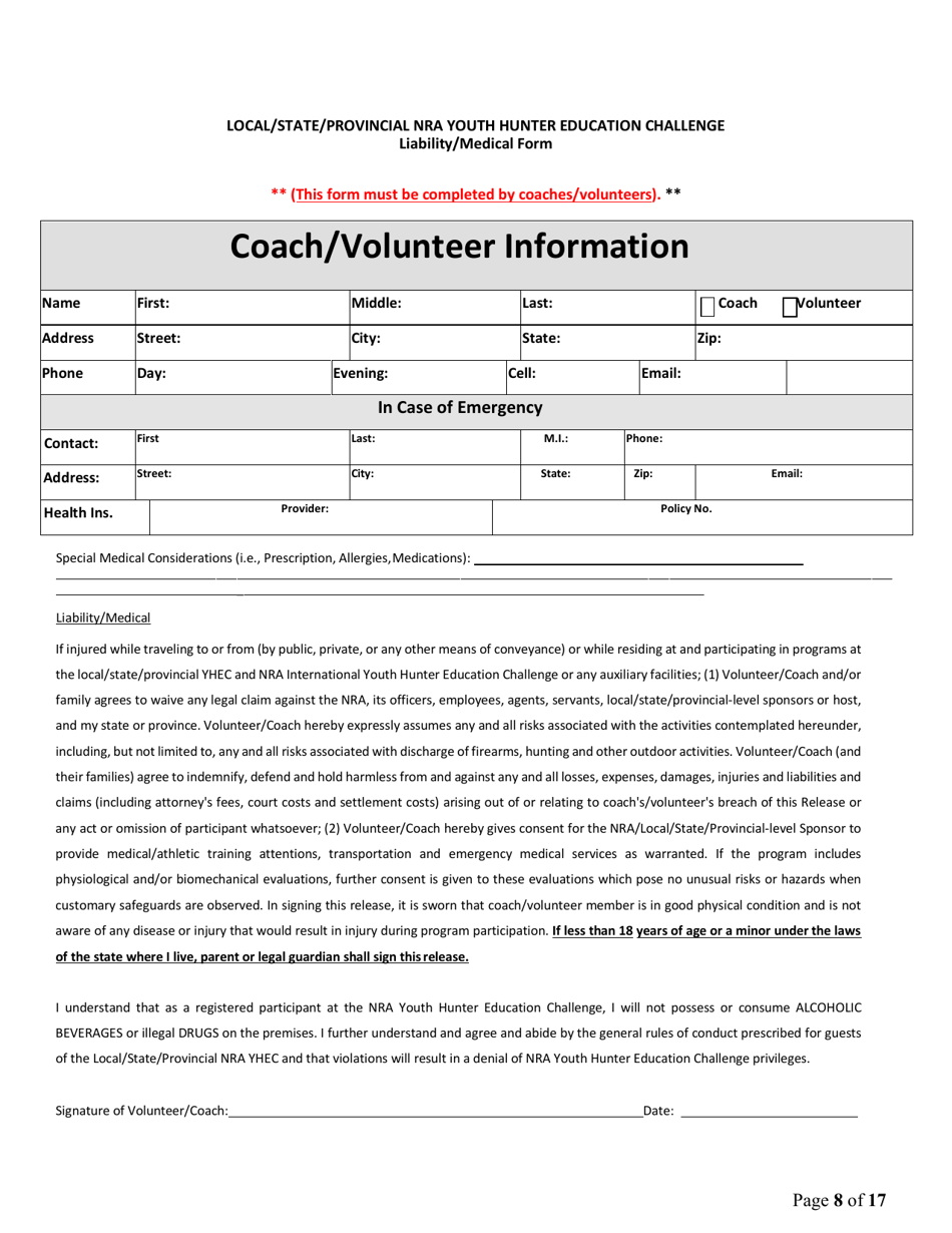 Iowa Youth Hunter Education Challenge - Iowa, Page 8