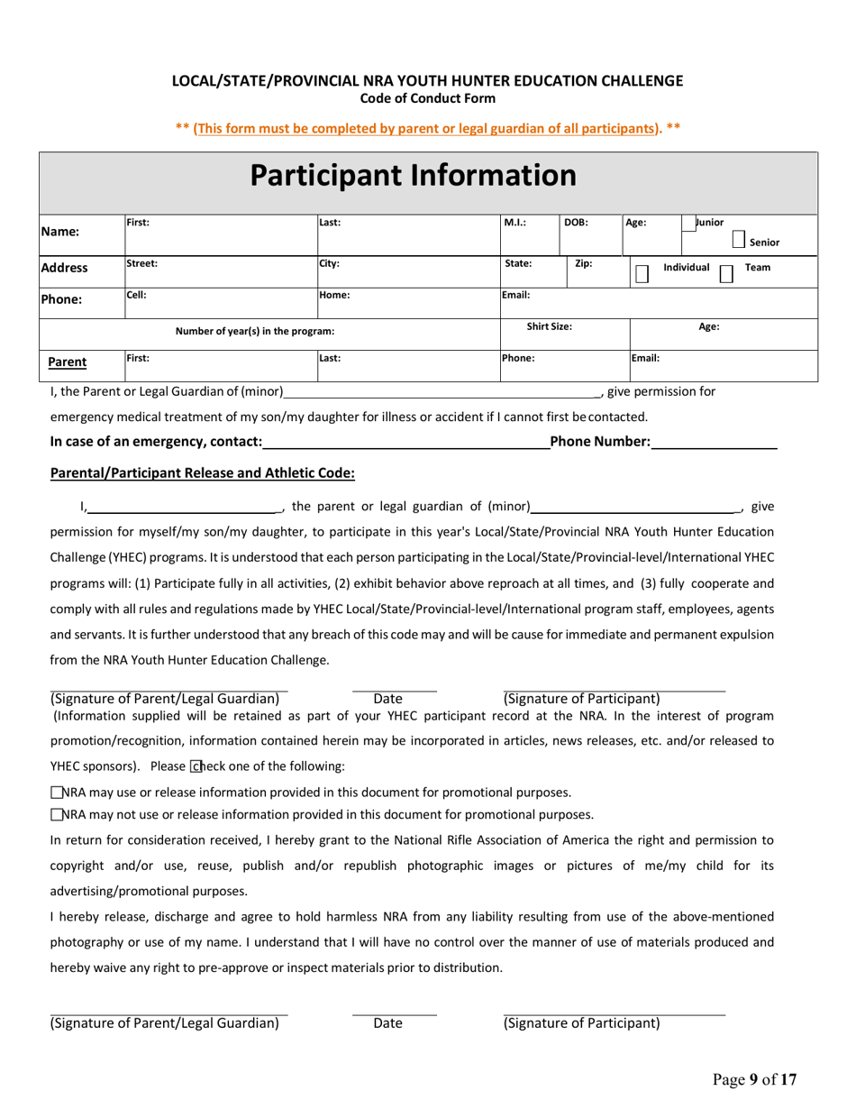Iowa Youth Hunter Education Challenge - Iowa, Page 9