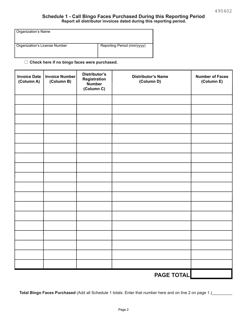 Form BI-1 - Fill Out, Sign Online and Download Fillable PDF, Kansas ...