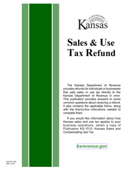 Document preview: Form ST-21 Sales and Use Tax Refund Application - Kansas