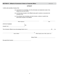 Form ST-21PEC Sales and Use Tax Refund Application for Use by Pec Entities - Kansas, Page 6
