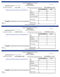 Form MT-5 Mineral Tax Return - Gas Severance - Kansas, Page 4