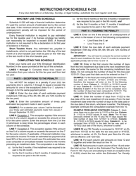Schedule K-230 Kansas Underpayment of Estimated Tax (Privilege Tax) - Kansas, Page 2