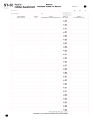 Form ST-36 Kansas Retailers&#039; Sales Tax Return - Kansas, Page 8