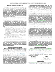 Form ST-28H Sales and/or Transient Guest Tax Exemption Certificate for Lodging - Kansas, Page 2