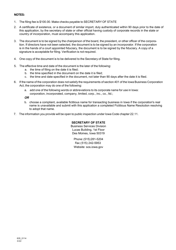 Form 635_0114 Amended Foreign Registration Statement - Iowa, Page 3