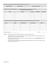 Form AES-07-04 Initial Application for Ground Owner Operator License - Louisiana, Page 2