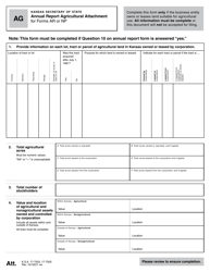 Form AR50 For-Profit Corporation Annual Report - Kansas, Page 4