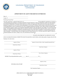 Application for Registration of a Risk Purchasing Group in the State of Louisiana - Louisiana, Page 11
