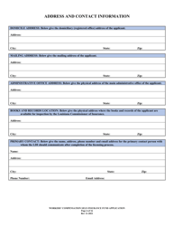 Application to Act as a Workers&#039; Compensation Self-insurance Fund in the State of Louisiana - Louisiana, Page 6