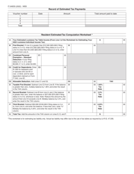 Instructions for Form IT-540ES Louisiana Estimated Tax Declaration Voucher for Individuals - Louisiana, Page 3