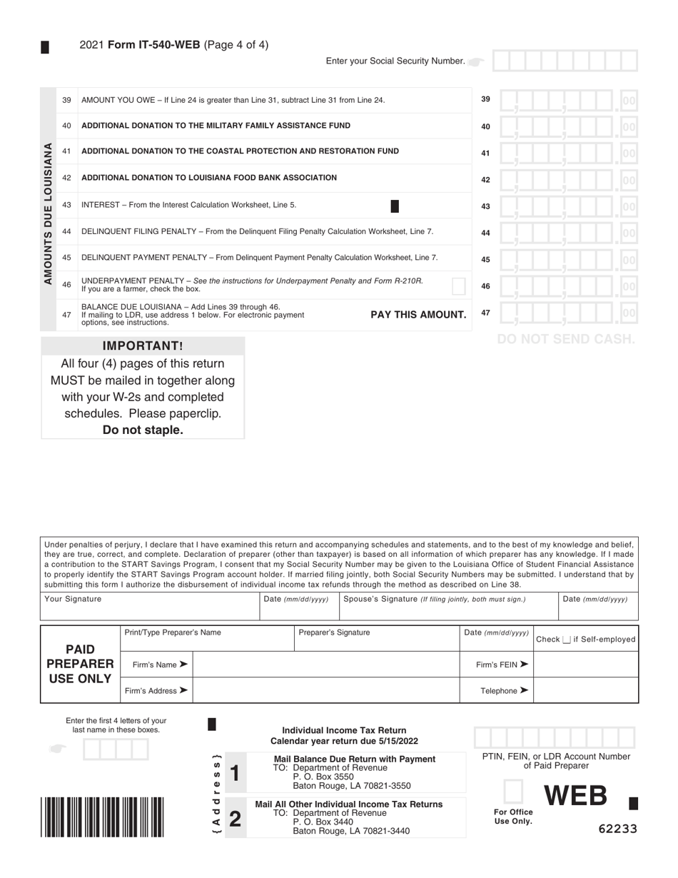Form it 540 2021 fill out sign online and download fillable pdf