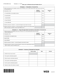Form CIFT-620 Estimated Tax Voucher for Corporations - Louisiana, Page 15