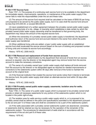 Form EQP5971A Stipulation to Conditions Required for Approval of a Privately Owned Type I Public Water Supply - Michigan, Page 5