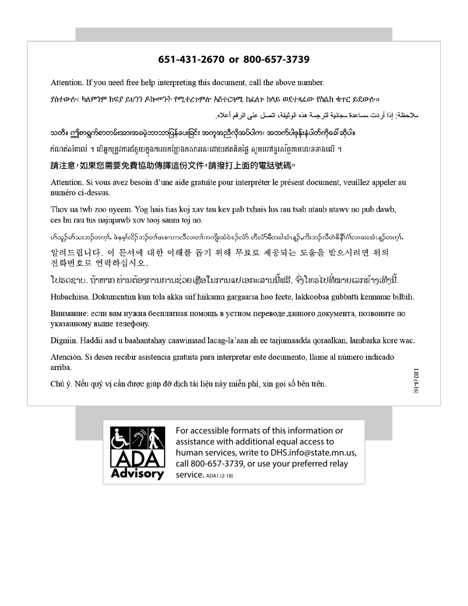 Form DHS-3525-ENG Application and Renewal Form for Medical Assistance for Women With Breast or Cervical Cancer (Ma-Bc) - Minnesota, Page 2