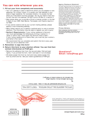 Form SF-76 Federal Post Card Application (Fpca), Page 2