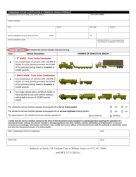 Michigan Application for Military Waiver Even Exchange - Michigan, Page 2