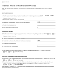 Form CSCL/LFC-100 Prepaid Funeral and Cemetery Sales Act Annual Report - Michigan, Page 4